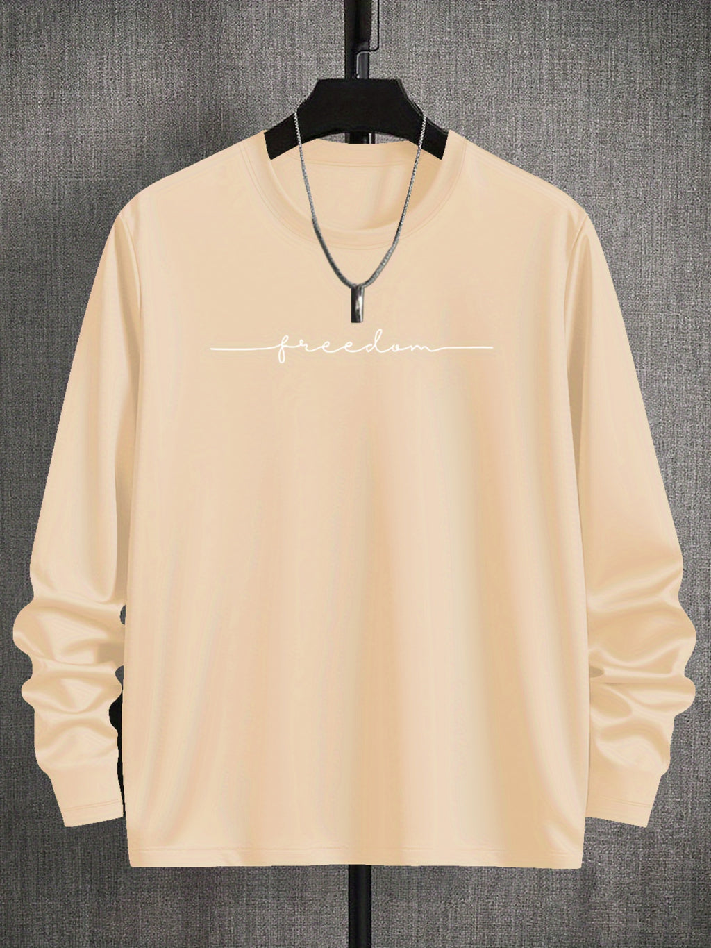 Men’s Oversized Freedom Long Sleeve Tee