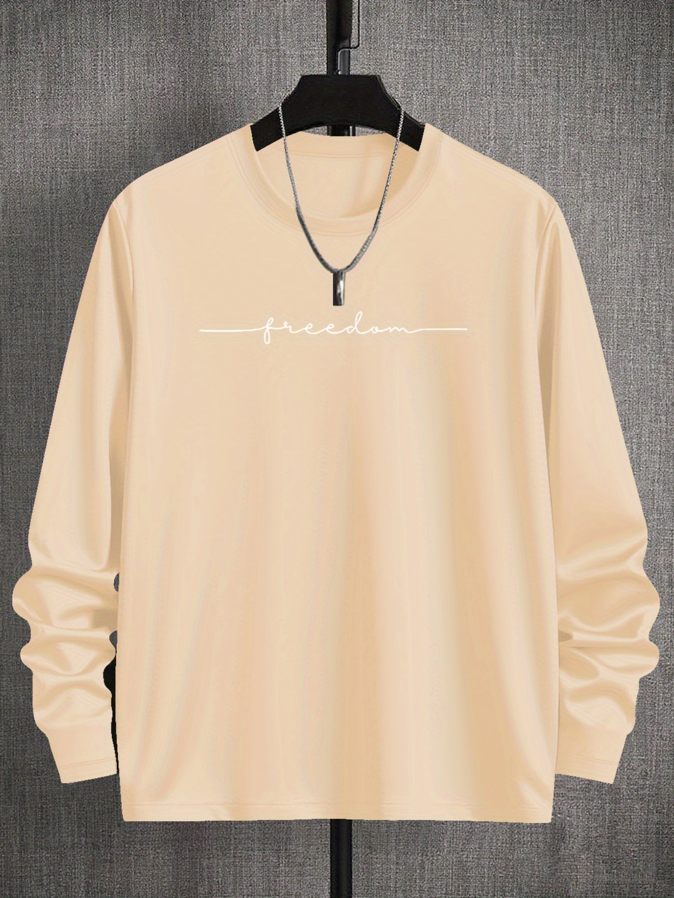 Men’s Oversized Freedom Long Sleeve Tee