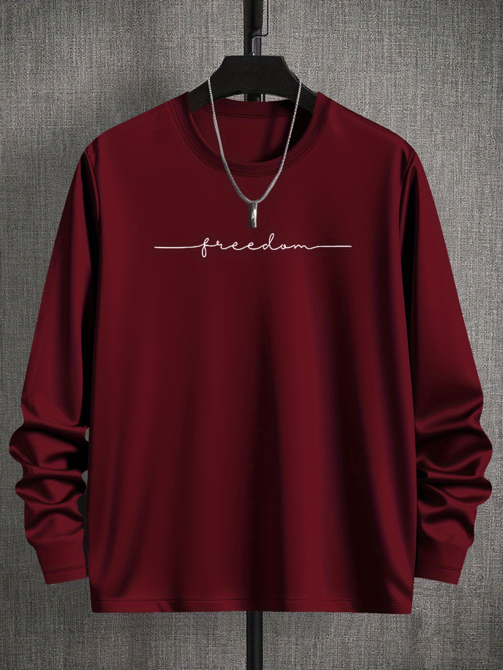 Men’s Oversized Freedom Long Sleeve Tee