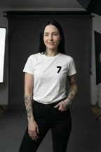 Unisex Famous Number " 7 " Graphic T-Shirt – Oversized Streetwear Top for Daily Wear