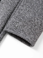 Unisex Slim Fit Winter Zip Jacket – Thick Warm Hooded Coat with Pockets