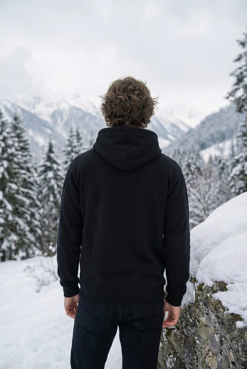 "BESTSELLER" Unisex Loose Fit Cat Graphic Hoodie – Cotton-Blend Streetwear Pullover