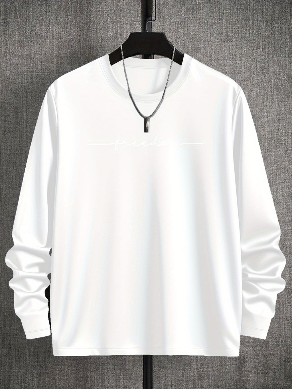 Men’s Oversized Freedom Long Sleeve Tee