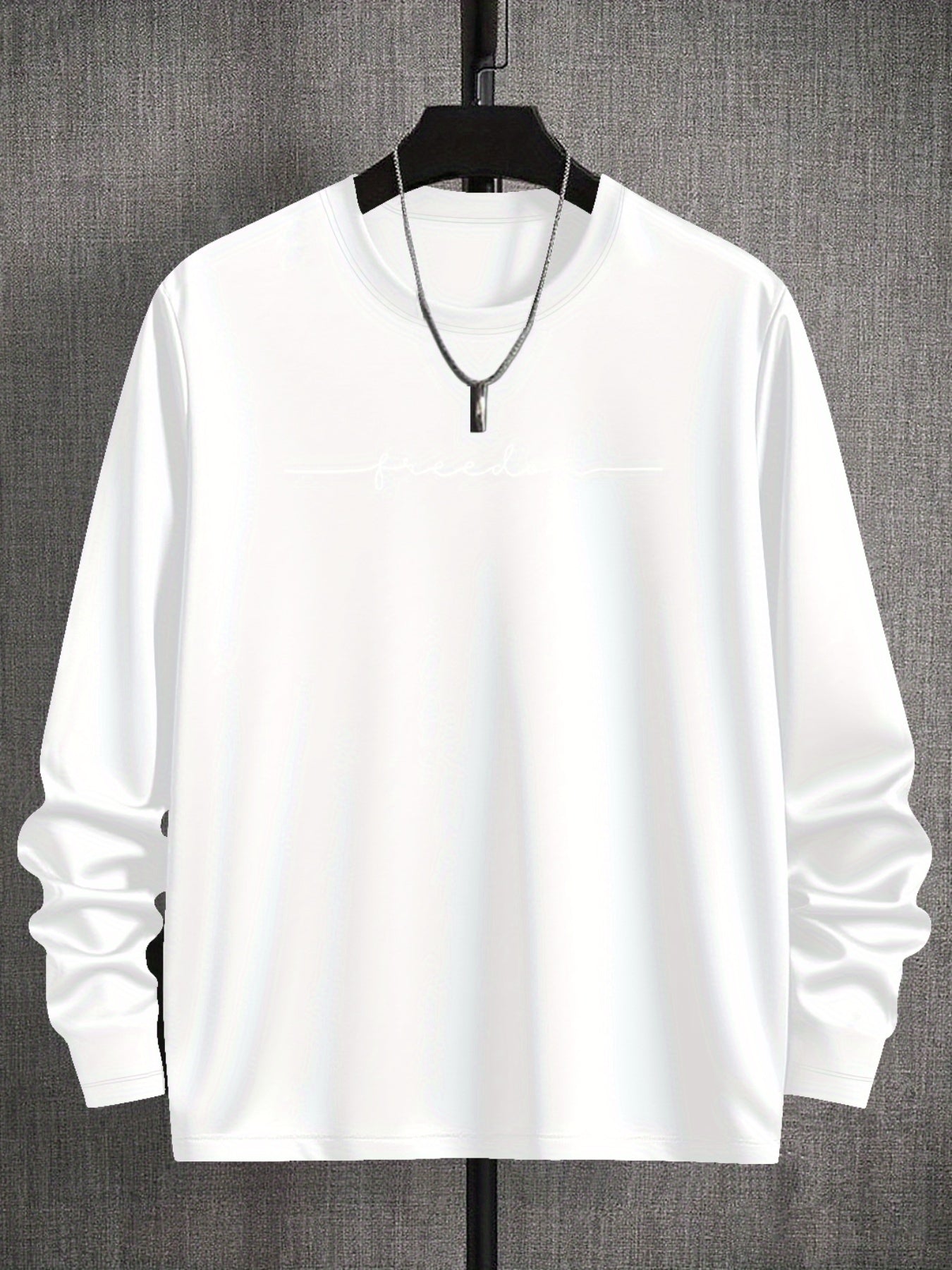 Men’s Oversized Freedom Long Sleeve Tee