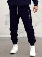Men’s “BESTSELLER” Print Jogger Pants – Loose Fit, Lightweight Casual Joggers