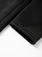 Unisex Slim Fit Winter Zip Jacket – Thick Warm Hooded Coat with Pockets