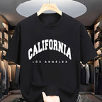 California Los Angeles Iron-On Transfer Decal – White Washable DIY Patch