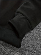 Men’s Classic Crew Neck Sweatshirt – Solid Color, Casual Fall/Winter Pullover