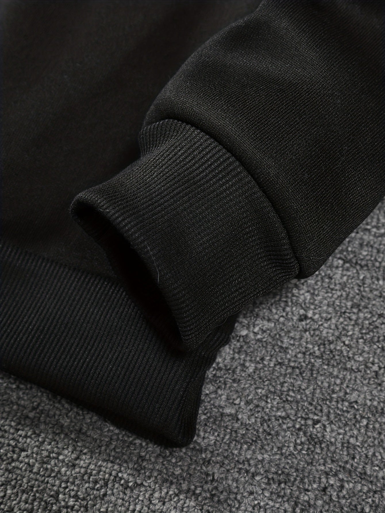 Men’s Classic Crew Neck Sweatshirt – Solid Color, Casual Fall/Winter Pullover