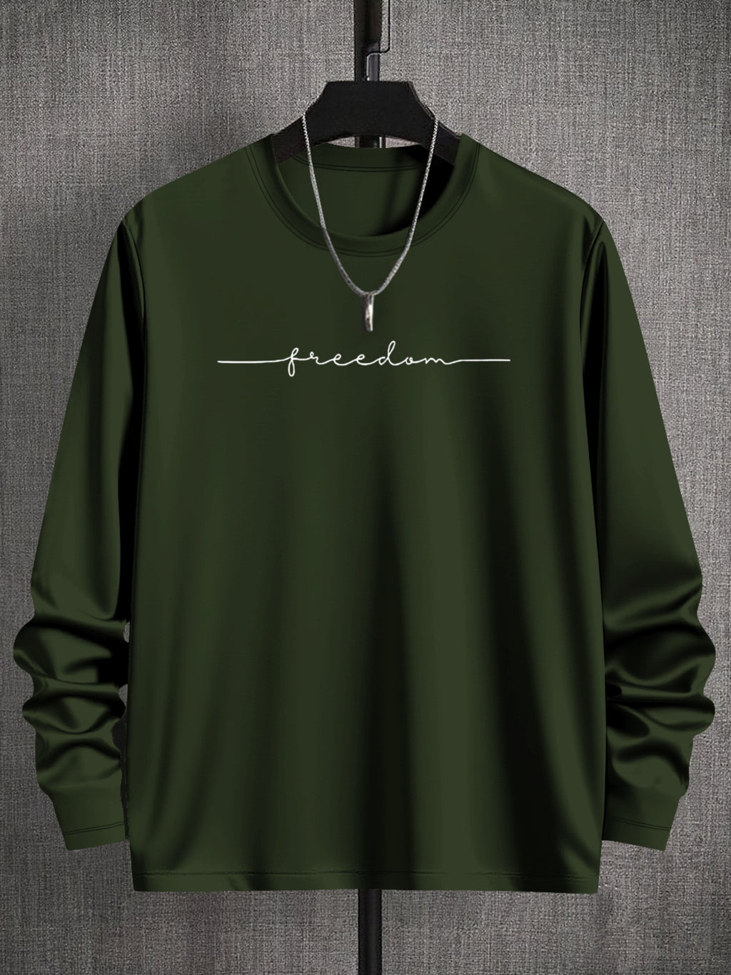 Men’s Oversized Freedom Long Sleeve Tee
