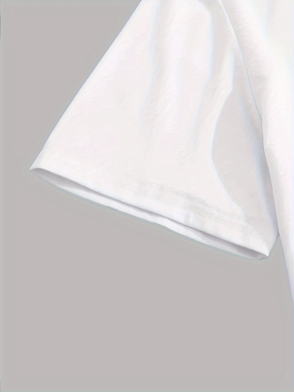 Men’s Black Heavyweight T-Shirt with White Cross Print – All-Season Cotton