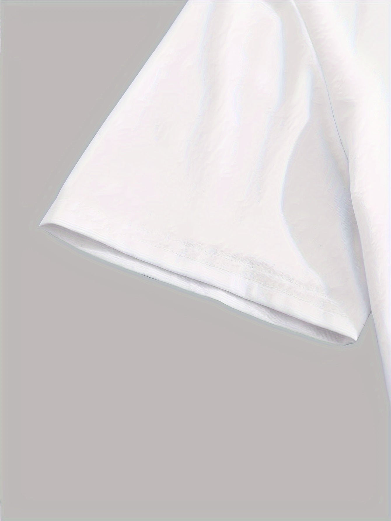 Men’s Black Heavyweight T-Shirt with White Cross Print – All-Season Cotton