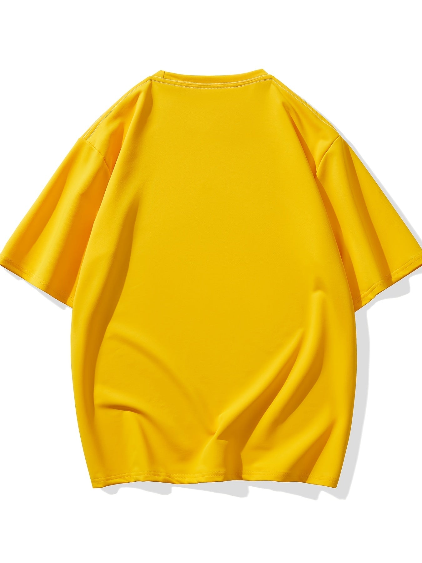 Oversized Logo Graphic Tee – Men’s & Teen Streetwear Short Sleeve Shirt