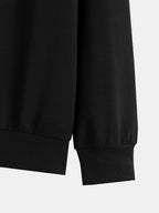 Men’s Thermal Long Sleeve Sweatshirt – Winter Warm Casual Crewneck