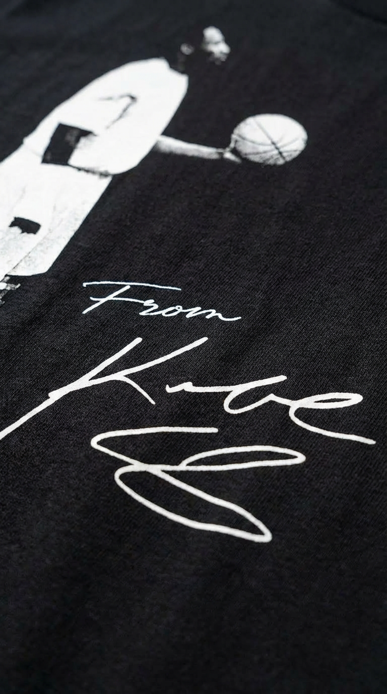 Men’s Basketball Graphic T-Shirt – 100% Cotton Loose Fit Streetwear Tee