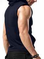 Printed Hooded Lightweight Vest – Urban Sleeveless Streetwear