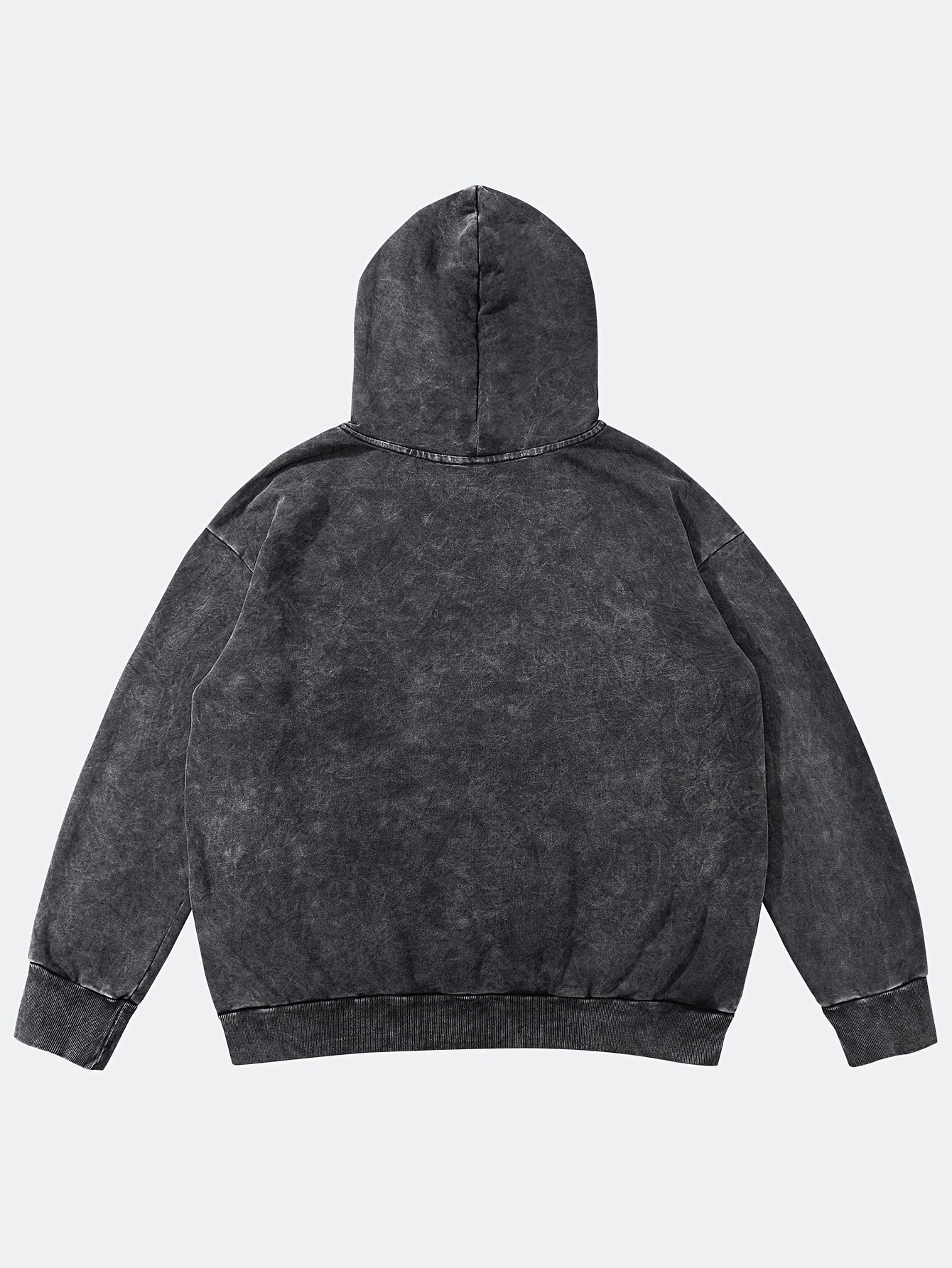 Men’s Vintage Washed Hoodie – “I’m a Curvy” Graphic