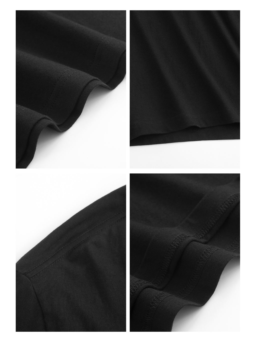 Men’s Oversized Flag Tee – Black Star & Stripe Print, 100% Cotton