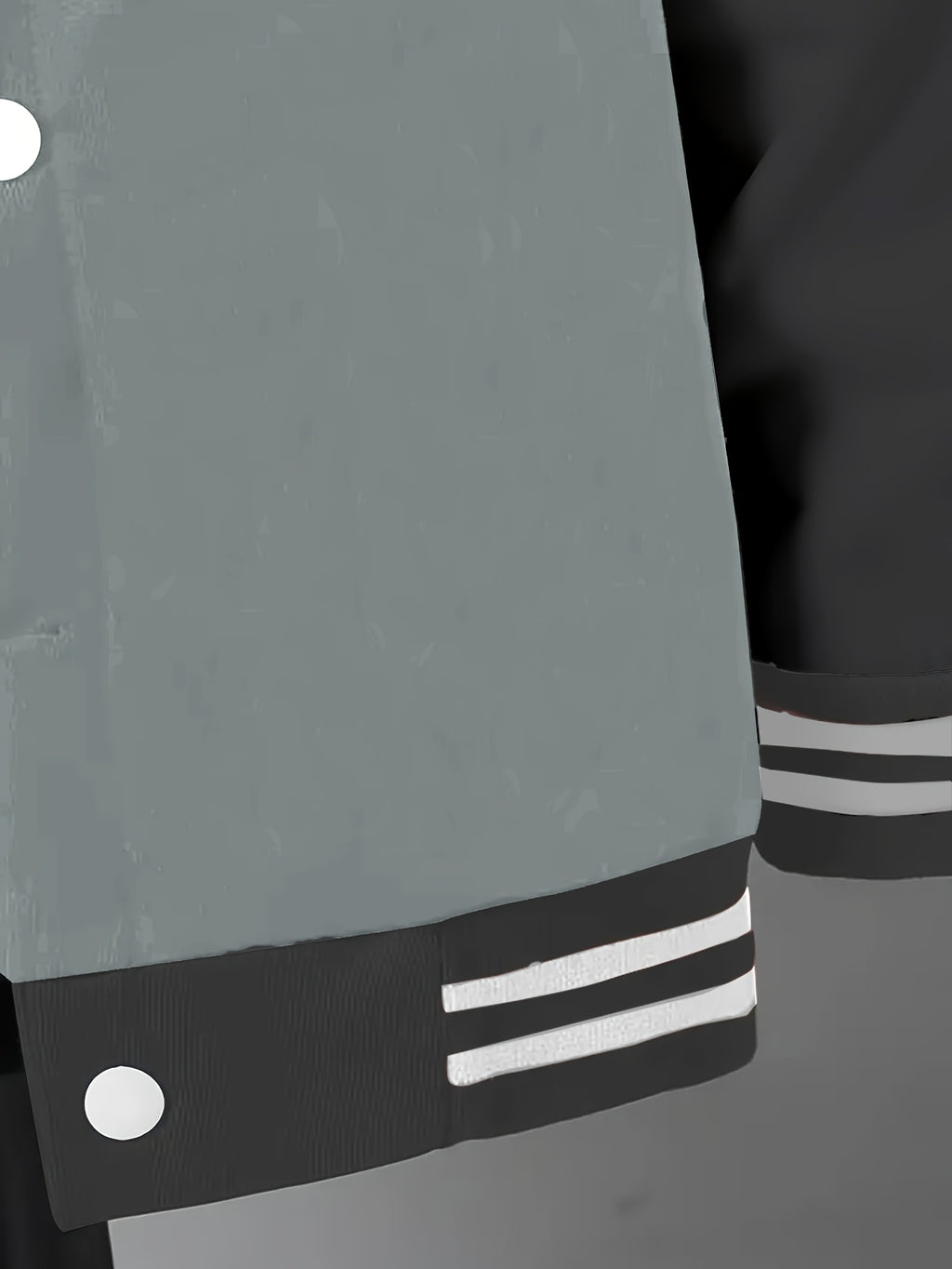 Funny Face Graphic Hoodie Jacket – Loose Fit Contrast Zip-Up Winter Outerwear