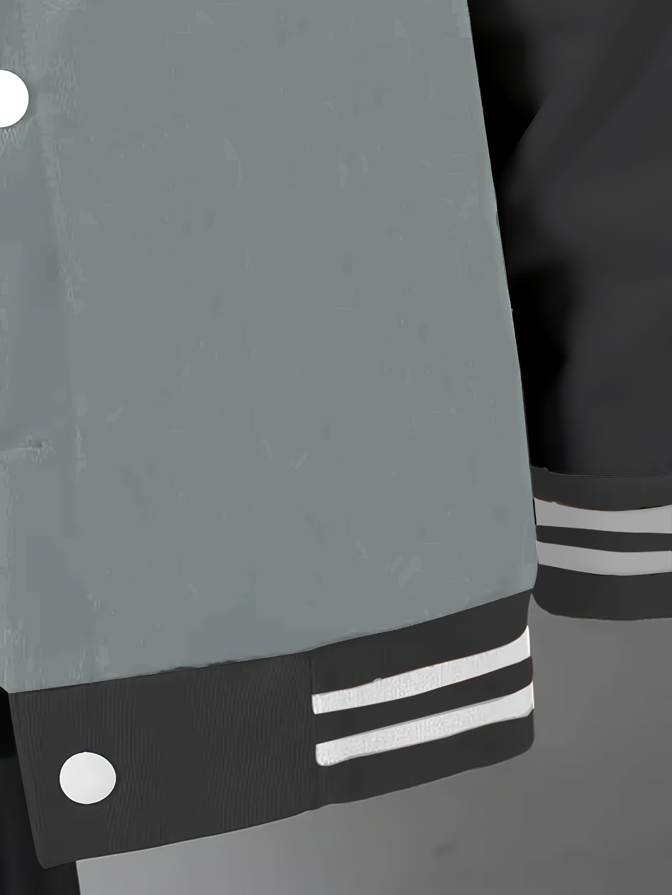 Funny Face Graphic Hoodie Jacket – Loose Fit Contrast Zip-Up Winter Outerwear