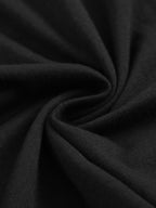 Men’s Oversized Flag Tee – Black Star & Stripe Print, 100% Cotton