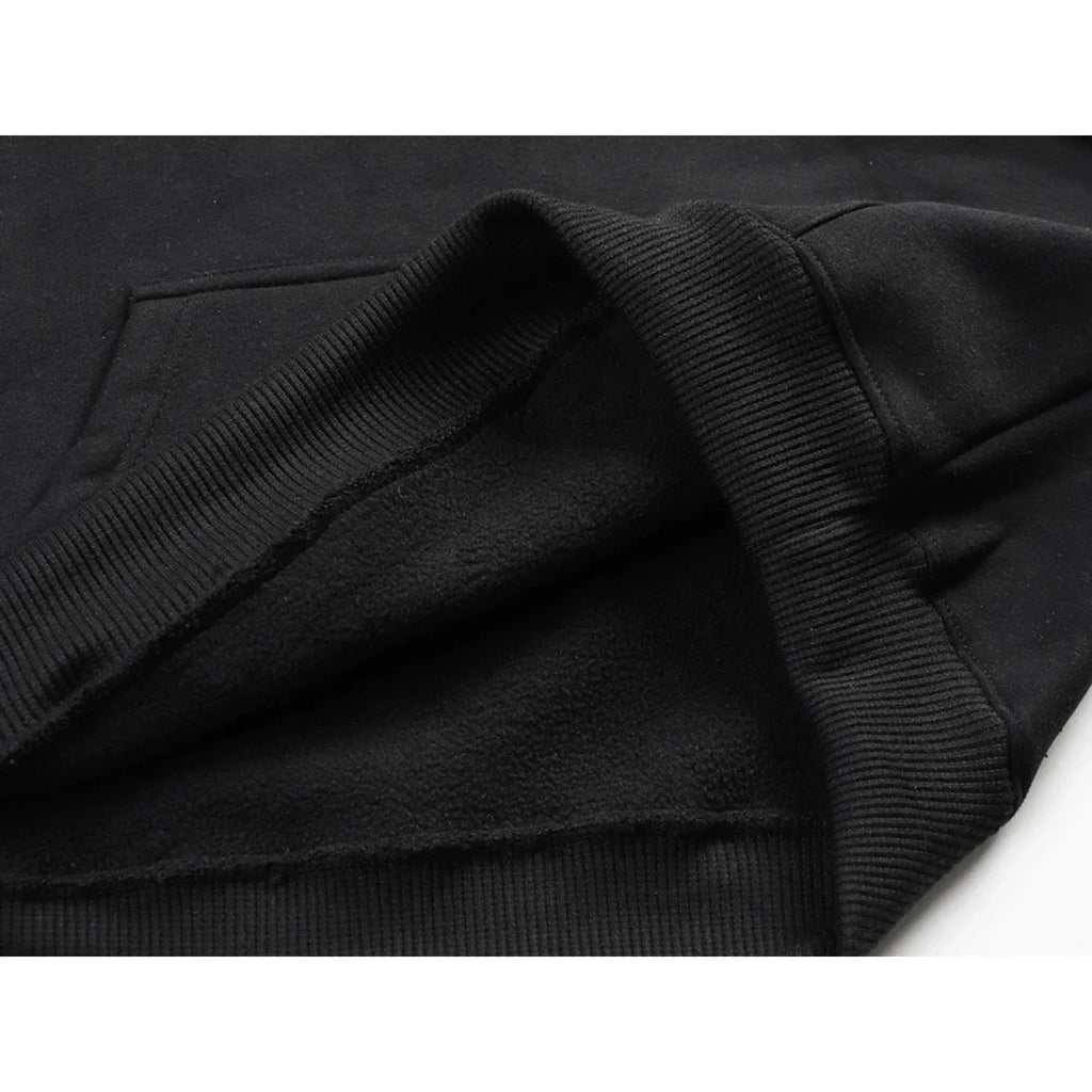 Unisex BESTSELLER Fleece-Lined "ETERNAL" Letter Print Hoodie – Autumn/Winter Pullover