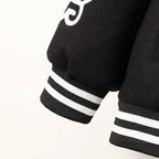 Unisex "BESTSELLER" American Varsity Jacket – Embroidered Loose-Fit Outerwear