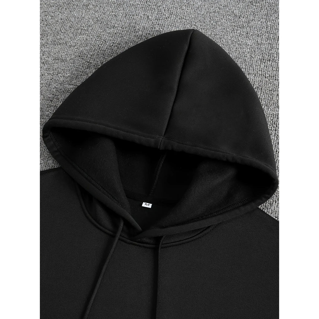 Unisex BESTSELLER Fleece-Lined "ETERNAL" Letter Print Hoodie – Autumn/Winter Pullover