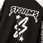 Unisex "BESTSELLER" American Varsity Jacket – Embroidered Loose-Fit Outerwear