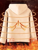 Men’s Fleece-Lined Skull & Bat Zip Hoodie – Warm Fall/Winter Streetwear