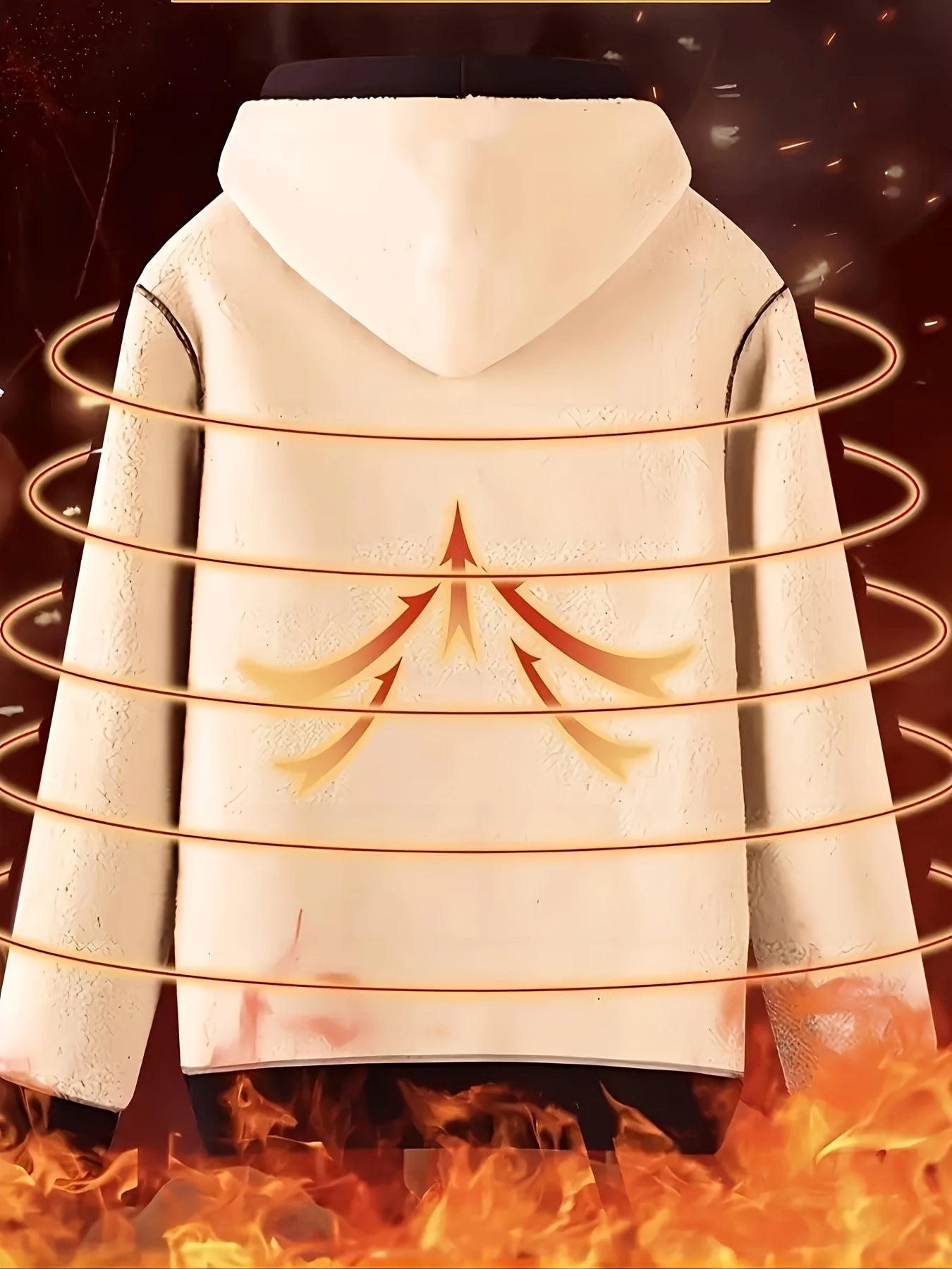 Men’s Fleece-Lined Skull & Bat Zip Hoodie – Warm Fall/Winter Streetwear