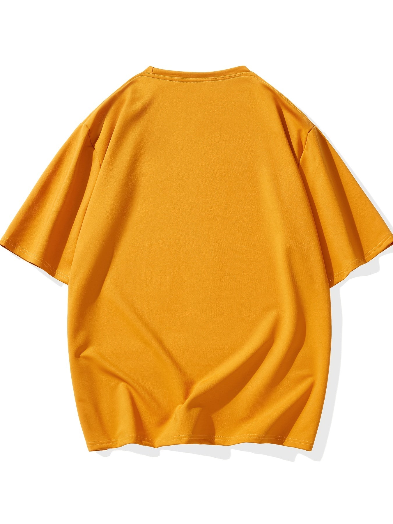 Oversized Logo Graphic Tee – Men’s & Teen Streetwear Short Sleeve Shirt