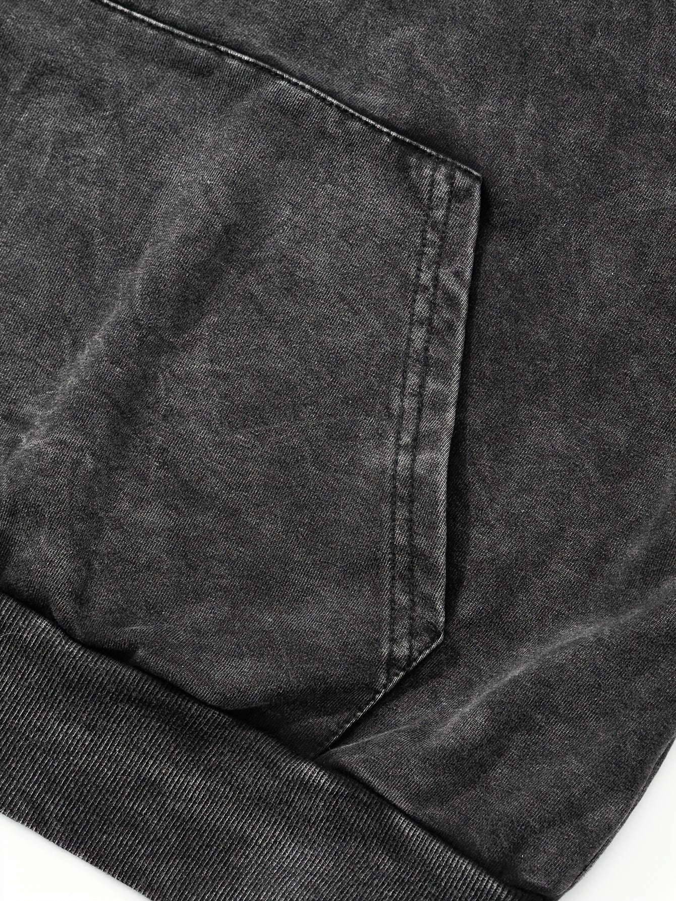 Men’s Vintage Washed Hoodie – “I’m a Curvy” Graphic