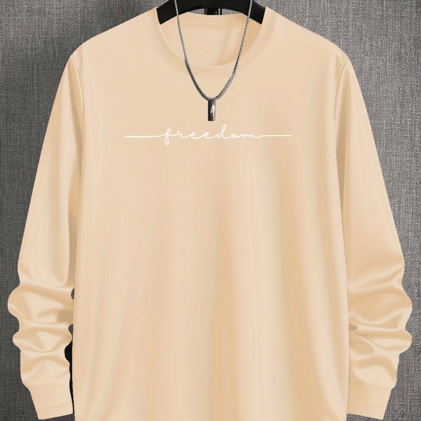 Men’s Oversized Freedom Long Sleeve Tee