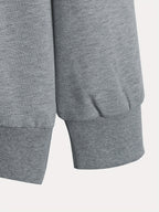 Men’s Thermal Long Sleeve Sweatshirt – Winter Warm Casual Crewneck