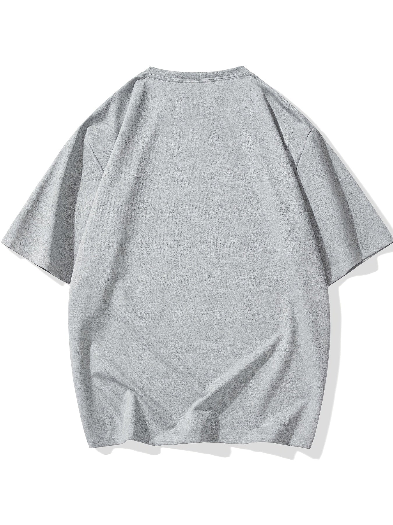 Oversized Logo Graphic Tee – Men’s & Teen Streetwear Short Sleeve Shirt