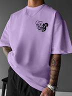 Men’s “Smile & Shine” Skull Graphic T-Shirt – Urban Streetwear Tee