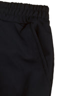 Women’s Cross-Print Joggers – Light Gray Polyester Straight-Leg Pants (Spring/Fall)