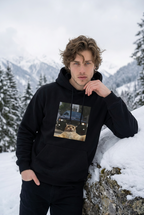 "BESTSELLER" Unisex Loose Fit Cat Graphic Hoodie – Cotton-Blend Streetwear Pullover