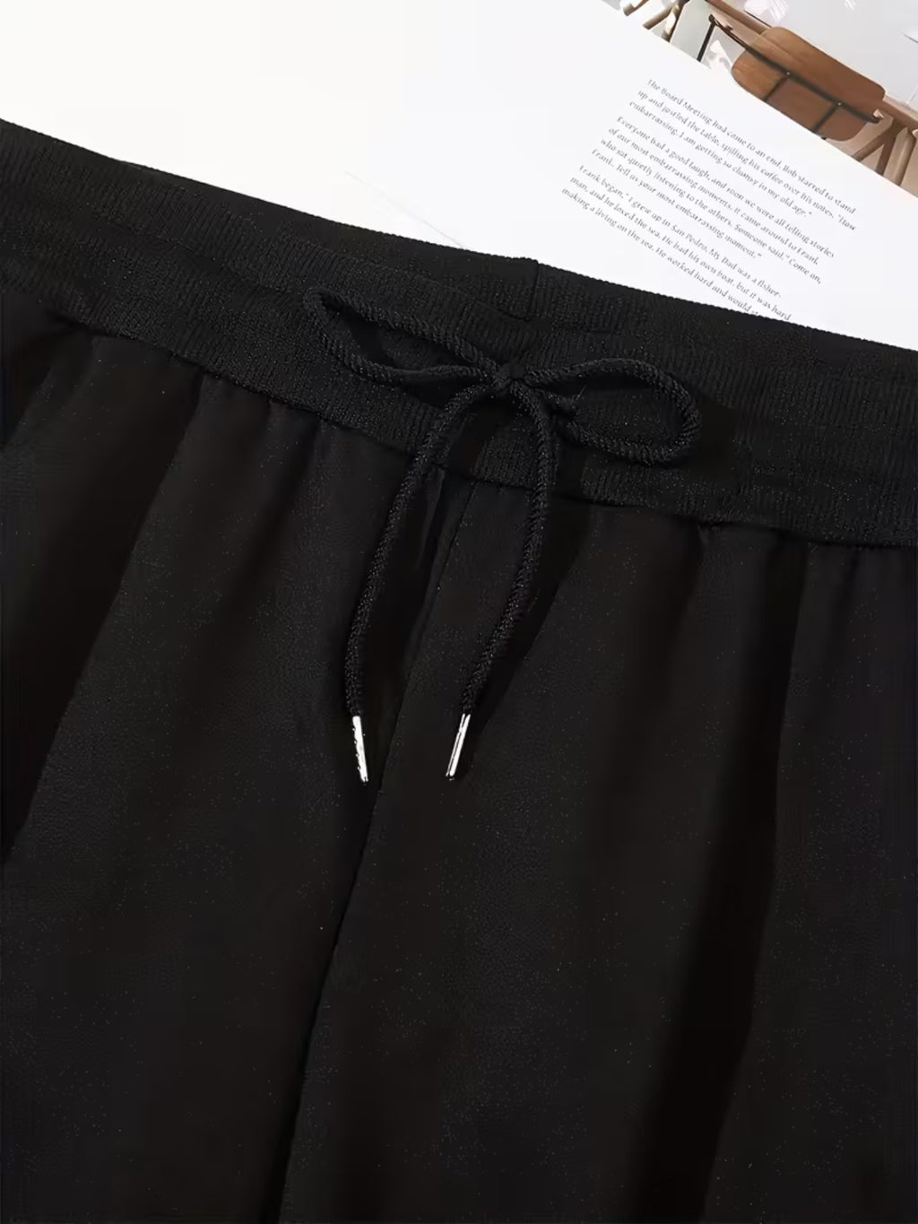 Bestseller Men’s Lightweight Tie-Waist Track Pants – Stretch Joggers with Pockets