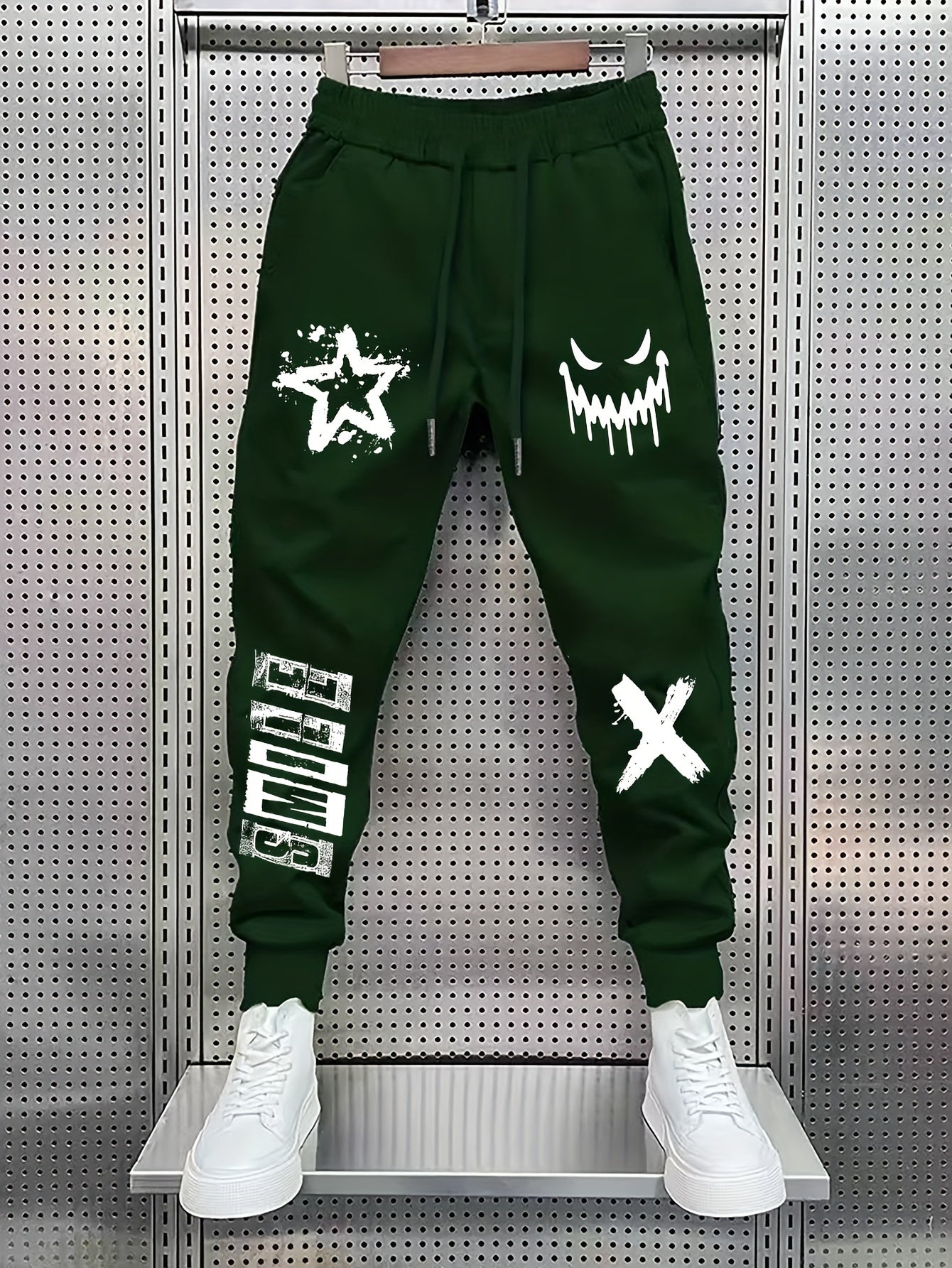 Men’s All-Season Dress Trousers – Solid Color Regular Length Pants