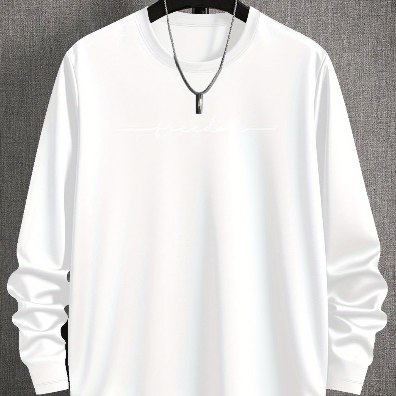 Men’s Oversized Freedom Long Sleeve Tee